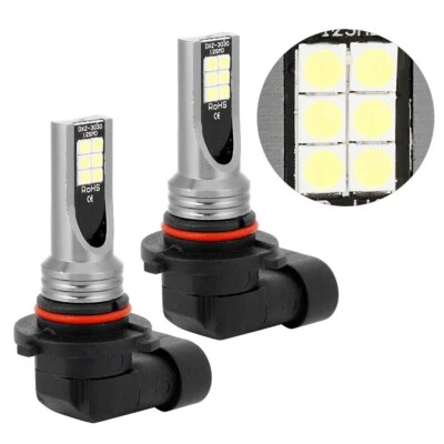 2x 9005 LED Headlight HB3 9145 Kits 50W FOG Bulbs 6000K Driving DRL Aluminum - Image 1 of 4