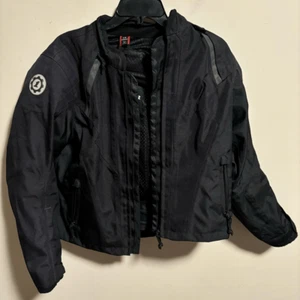 Women's FIRSTGEAR Padded Contour TEX Motocycle Jacket- Size Large - Picture 1 of 14