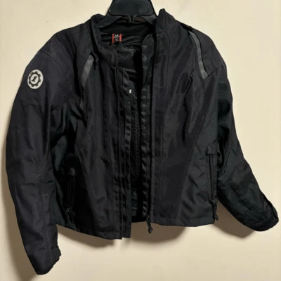 Women's FIRSTGEAR Padded Contour TEX Motocycle Jacket- Size Large - Image 1 of 4