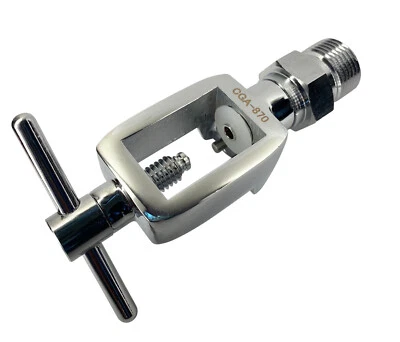 PREECE PRECISION Oxygen Transfill Adaptor CGA870 to CGA540 Medical Aviation Scuba EMS CGA 870 540