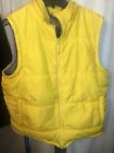 Allen Solly Reversible Puffer Vest With Hood Xl Yellow And Gray