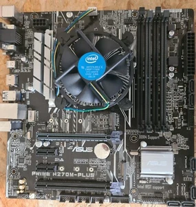 ASUS PRIME H270M-PLUS Motherboard LGA 1151 DDR4 USB3.0 SATA3.0 Intel h270 mATX - Foto 1 di 2