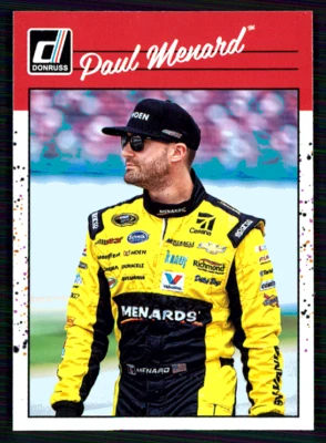 2023 Panini Donruss NASCAR - Retro 1990 Paul Menard #198 - Image 1 of 2
