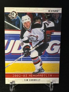 2002-2003 Be A Player Memorabilia Tim Connolly Ruby 016/200 Card #174 Buffalo