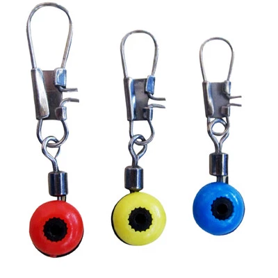 100pcs Fishing Line Sinker Slides Clip Interlock Barrel Fishing Swivel Clip Snap - Image 1 of 4