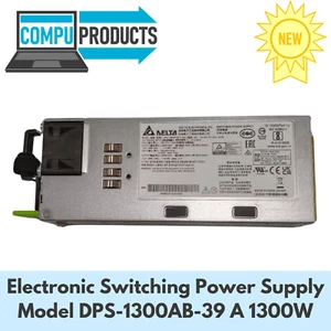 NEU Delta elektronisches Schaltnetzteil Modell DPS-1300AB-39 A 1300W - Bild 1 von 4
