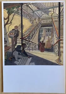 Schuiten: carte postale CBBD "Le 9ème art et l'art nouveau" - 11,5x17cm - 1989 - Bild 1 von 1