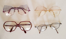 Lot of 4 Vintage 1970's era RX Eyeglasses ~ Womens