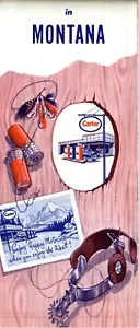 1952 Carter Oil Road Map: Montana NOS - Bild 1 von 1