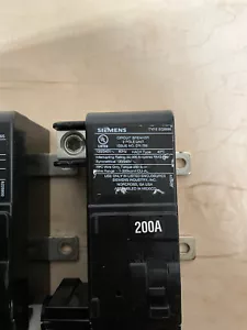 Interruttore principale Siemens MBK200A 200A - confezione 1 - Foto 1 di 2