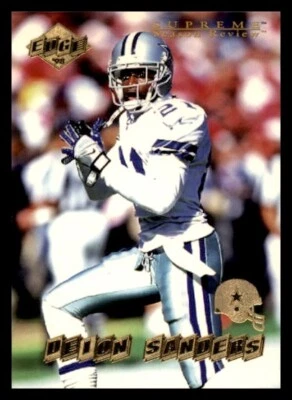 1998 Collector's Edge Supreme Season Review    #44 Deion Sanders - Image 1 of 2