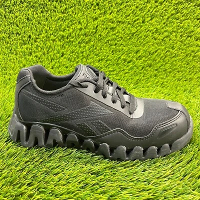 Reebok Zig Pulse Womens Size 7.5M Black Composite Toe Work Shoes Sneakers - Image 1 of 4