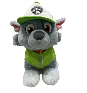 Selten Build A Bear Rocky Paw Patrol Plüschtier mit Hut & Weste BAB nicht mehr produziert - Bild 1 von 6