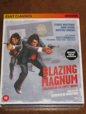 BLAZING MAGNUM aka SHADOWS IN AN EMPTY ROOM w/Slipcover (REGION B Blu-Ray NEW!! - Image 1 of 4