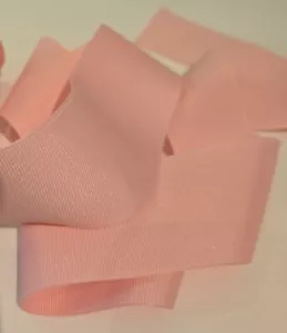 Grosgrain Ribbon 5 Yards Solid Light Pink Double-sided 2 1/4" Polyester - Picture 1 of 2