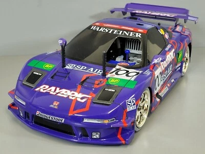 Tamiya 1/10 R/C TG10-Mk.1 Glow-Engine Nitro Gas Racing NSX Raybrig - Image 1 of 4