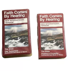 Old Testament Cassette Tapes Bible Faith Comes by Hearing Psalms Proverbs - Bild 1 von 9