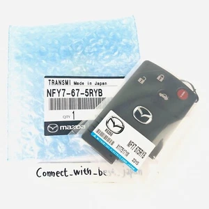 MAZDA GENUINO MX-5 Miata RX-8 SMART CARD KEY REMOTE Keyless Entry NFY7-67-5RYB - Imagen 1 de 11