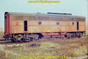 ORIGINAL SLIDE CHICAGO GREAT WESTERN RR F7B 104-B 1972 - Picture 1 of 1