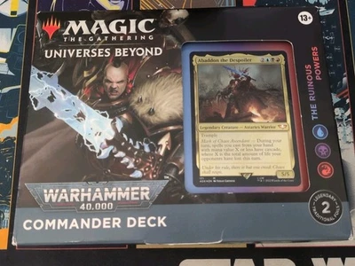 Magic The Gathering MTG Universes Beyond: Warhammer 40,000 Ruinous Powers SEALED - Image 1 of 4