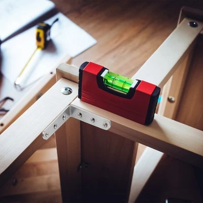 Mobili angolari in acciaio inox Staffe fisse con viti (silve (argento) - Immagine 1 di 4