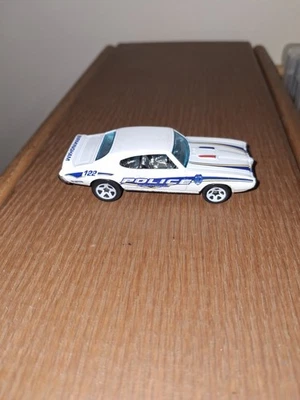 Hot Wheels 2005 HW Main Street '69 Pontiac GTO The Judge Birmingham Police Car - Image 1 of 4