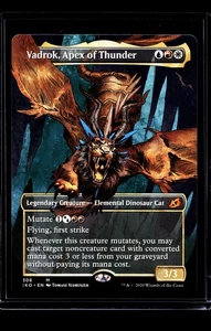 2020 MTG Magic the Gathering IKO Ikoria Showcase #308 Vadrok Apex of Thunder - Picture 1 of 2