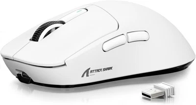 ATTACK SHARK X3 Wireless Gaming Mouse, 49g Ergonomic Computer Mouse, Triple M... - Image 1 of 4