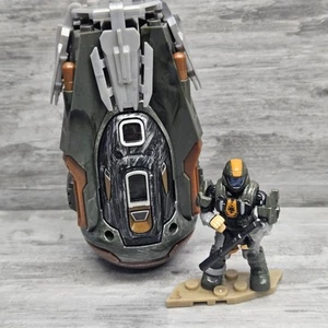 Mega Construx Halo Operation Throne Drop Pod And Figure - Picture 1 of 8