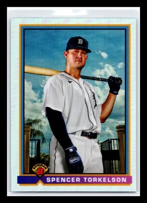 Spencer Torkelson - 2021 Bowman 1991 Bowman Baseball #91B-ST - Detroit Tigers - Image 1 of 2