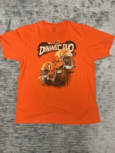 Vintage Y2K Cincinnati Bengals Chad Ocho Cinco Terrell Owens Reebok NFL Tee XL - Picture 1 of 4