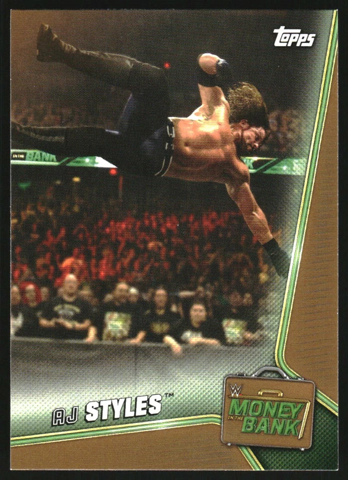 2019 Topps WWE Money in the Bank Bronze Parallel Wrestling Cards Pick from List - Image 1 of 1