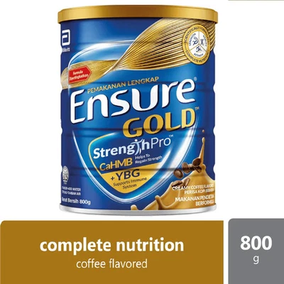 1x Café Abbott Ensure Gold 800 g para mediana edad y ancianos Foto 1 de 2