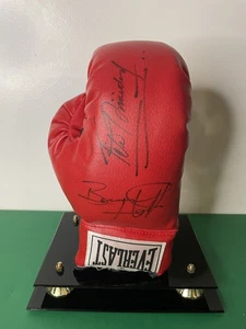 Felix Tito Trinidad Bernard Hopkins Signed Boxing Glove - Picture 1 of 5