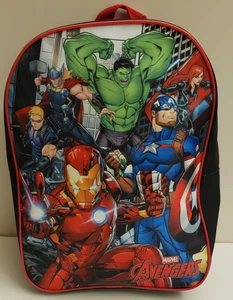 NEW! AVENGERS 15" LARGE BACKPACK FREE SHIPPING LAST ONE - Picture 1 of 4