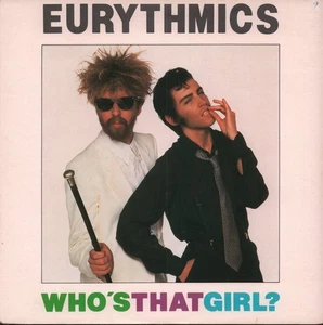 Eurythmics Who's That Girl 7" vinyl UK Rca 1983 - card pic sleeve has number - Picture 1 of 4