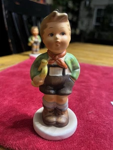 Vintage Schmid Boy With Trumpet Ornament 1st Edition 1983 Hummel Reproduction - Picture 1 of 6