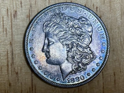 1880-O Morgan Silver Dollar Coin $1 One - Image 1 of 2