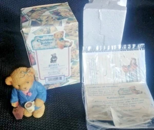 Cherished Teddies Katherine You're The Best In 2000 Porcelain P Hillman #874671 - Picture 1 of 6