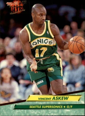 1992-93 Ultra #360 Vincent Askew - NM - Image 1 of 2