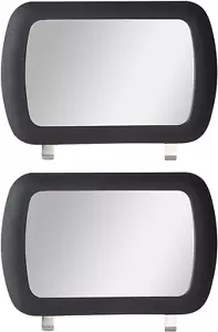 Confezione 2 Specchietti Clip-On Visiera Solare HD Vanity Mirror Universali per Auto, Camion, SUV - Foto 1 di 11