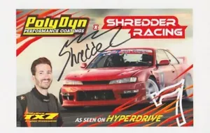 2019 Fielding Shredder signed "Hyperdrive" Lexus LS430 PRI Drifting Postkarte - Bild 1 von 1