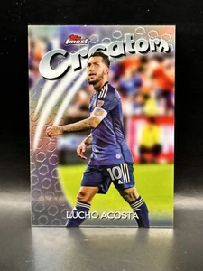 2023 Topps MLS Finest Lucho Acosta CREATORS Insert SP FC Cincinnati 97-4 - Picture 1 of 2
