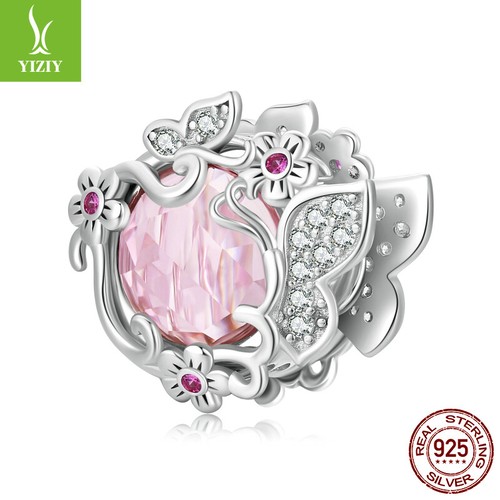 VALENTINO Bellissimi Bracciali Ciondolo Farfalla Moda Donna Autentici Argento Sterling 925