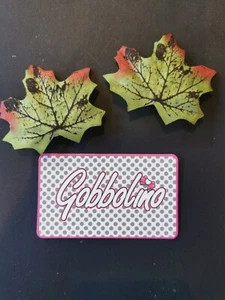 Grün Rot Herbst Ahornblatt Haarspange Festival, Boho, 60er Hippie Sommer der Liebe - Bild 1 von 4