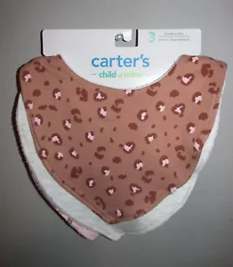 Infant CUTE 'Safari' Snap Closure Bibs 3 PACK - BRAND NEW IN PACKAGE - Picture 1 of 4