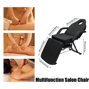 Multifunction Black Facial Bed Tattoo Salon Massage Table Beauty Spa&Storage Box - Picture 1 of 24