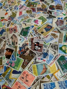 STAMP Used  JAPAN 6000+ lot philatelic NO paper Commemorative kiloware YZ F/S - Picture 1 of 11