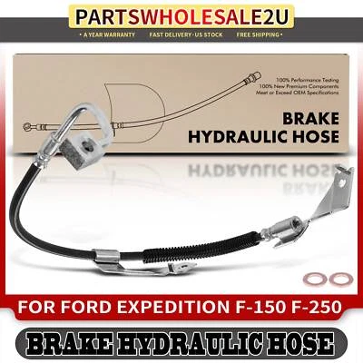 Manguera hidráulica de freno delantera derecha para Ford Expedition F-150 F-250 F-150 Heritage tracción trasera Foto 1 de 4