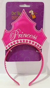 Dr. Tom FANCY DRESS Girl Pink PRINCESS HEADBAND Birthday Party / Halloween - Picture 1 of 5